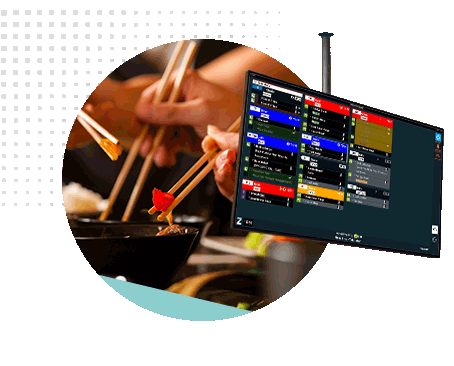 This is the Kitchen Display System by Zonal
